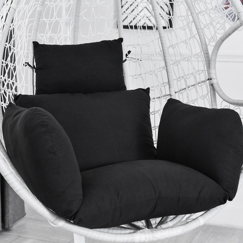 Hanging Egg Chair Soft Cotton Replacement Cushion for Swing Wicker Chair_8