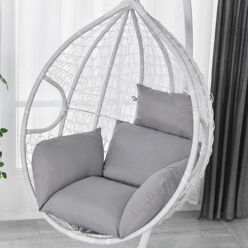 Hanging Egg Chair Soft Cotton Replacement Cushion for Swing Wicker Chair_11