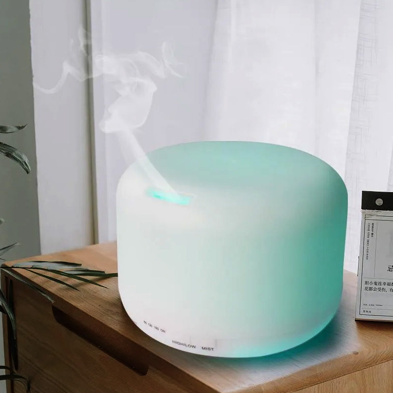 500ml Remote Controlled Multifunctional Essential Oil Diffuser with LED Light_11
