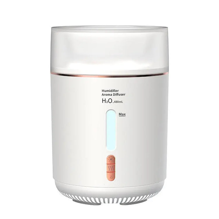 Creative Smoke Humidifier Diffuser - KirksBox™ Humidifier White / 220V US