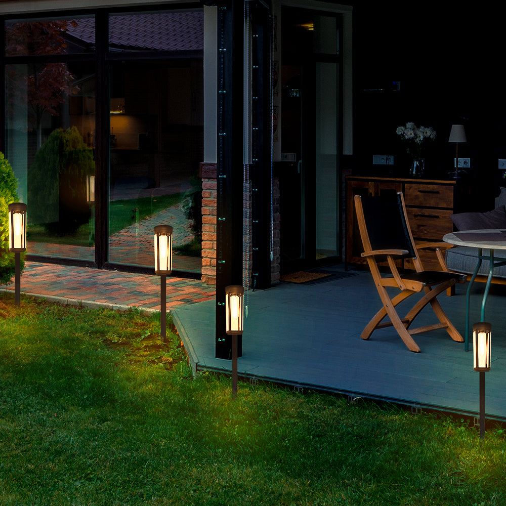 LUMIRO 4 Pack Solar Powered Outdoor Garden Decorative Lights_7