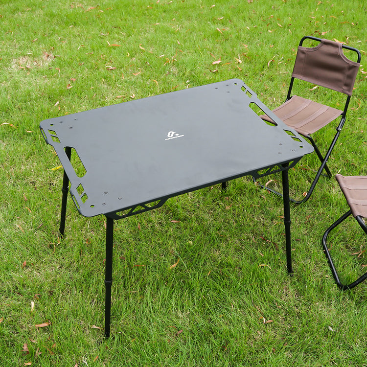 HYPERANNGER Aluminum Alloy Outdoor Camping Tactical Table_5