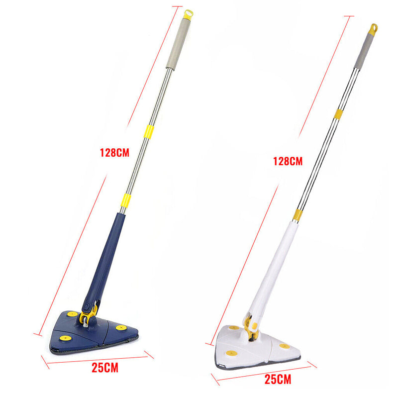 360° Rotating Adjustable Triangle Multifunctional Microfiber Cleaning Mop_3