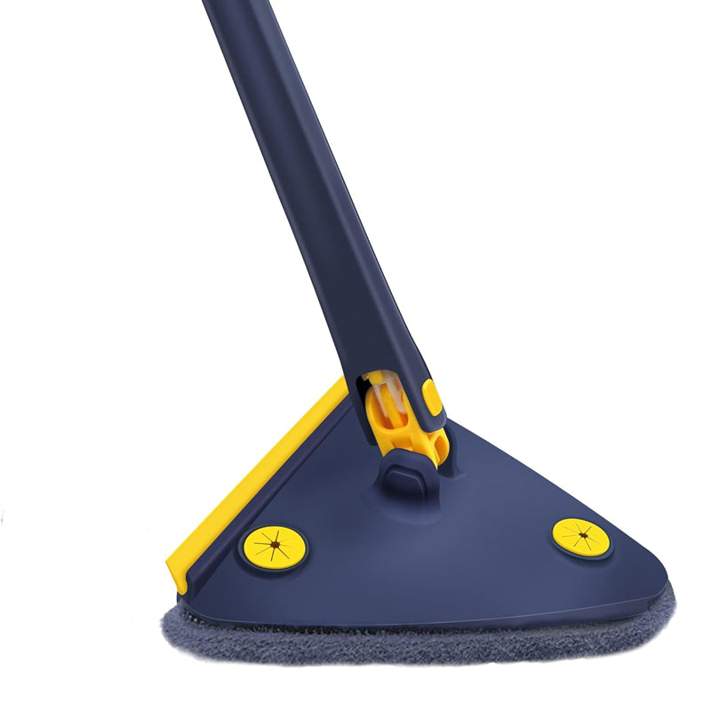 360° Rotating Adjustable Triangle Multifunctional Microfiber Cleaning Mop_2