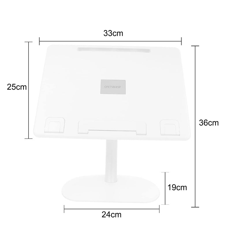 4 Levels Adjustment Foldable Laptop Holder and Portable Lap Desk_1