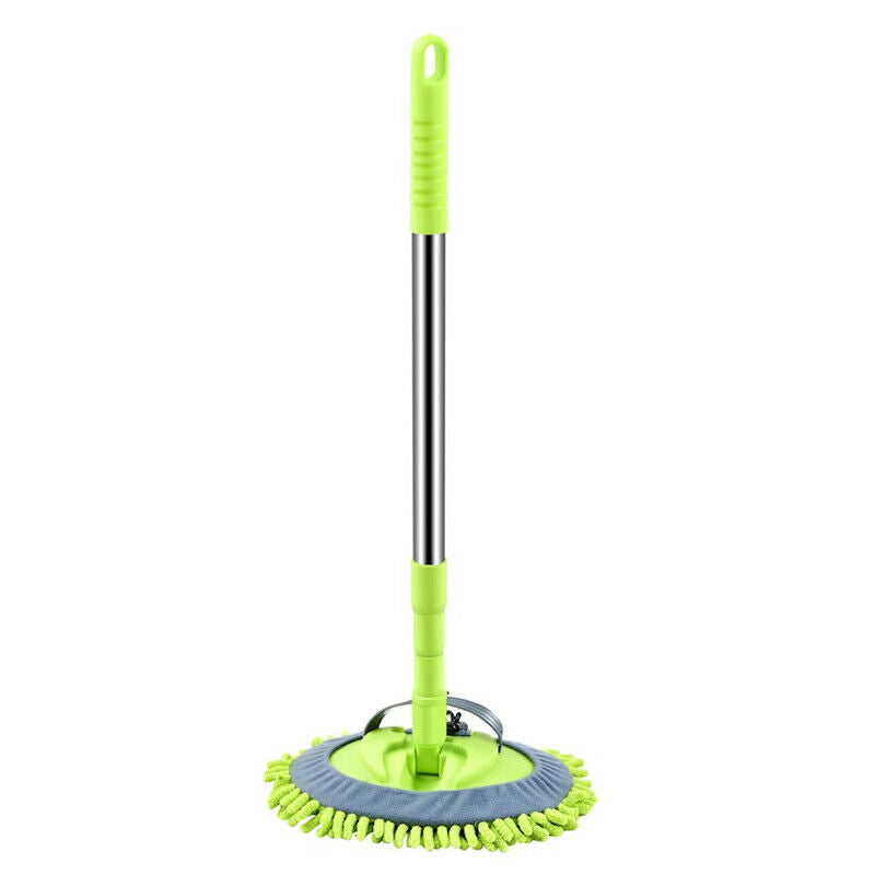 Three Sections Scratch-Free Aluminum Alloy Microfiber Car Washing Mop_0