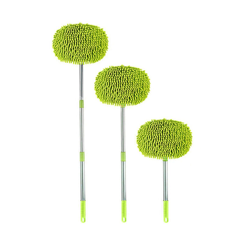 Three Sections Scratch-Free Aluminum Alloy Microfiber Car Washing Mop_8