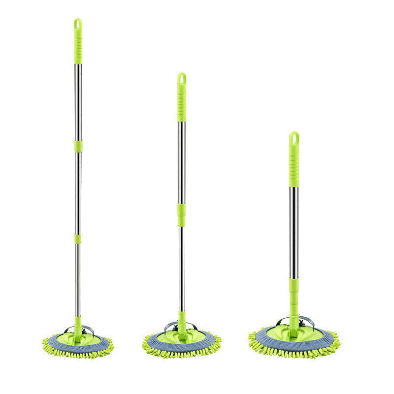 Three Sections Scratch-Free Aluminum Alloy Microfiber Car Washing Mop_3