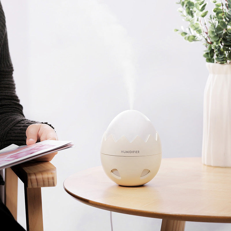 Egg Shaped Ultrasonic Air Humidifier Essential Oil Diffuser- USB Powered_4