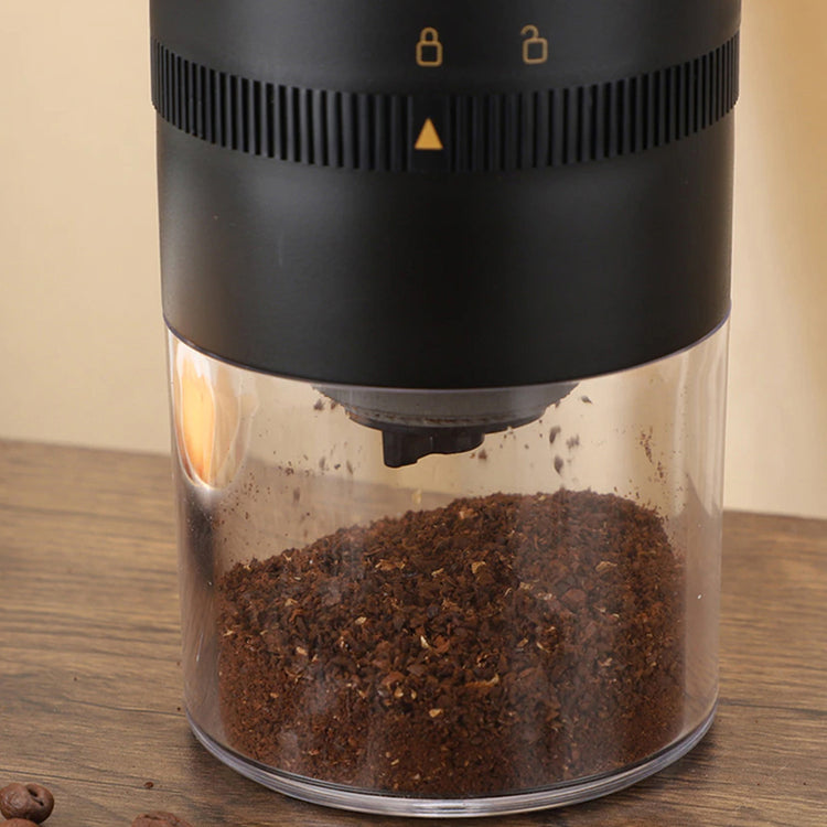 Electric Coffee Bean Grinder with Auto-Off Function- USB Rechargeable_11