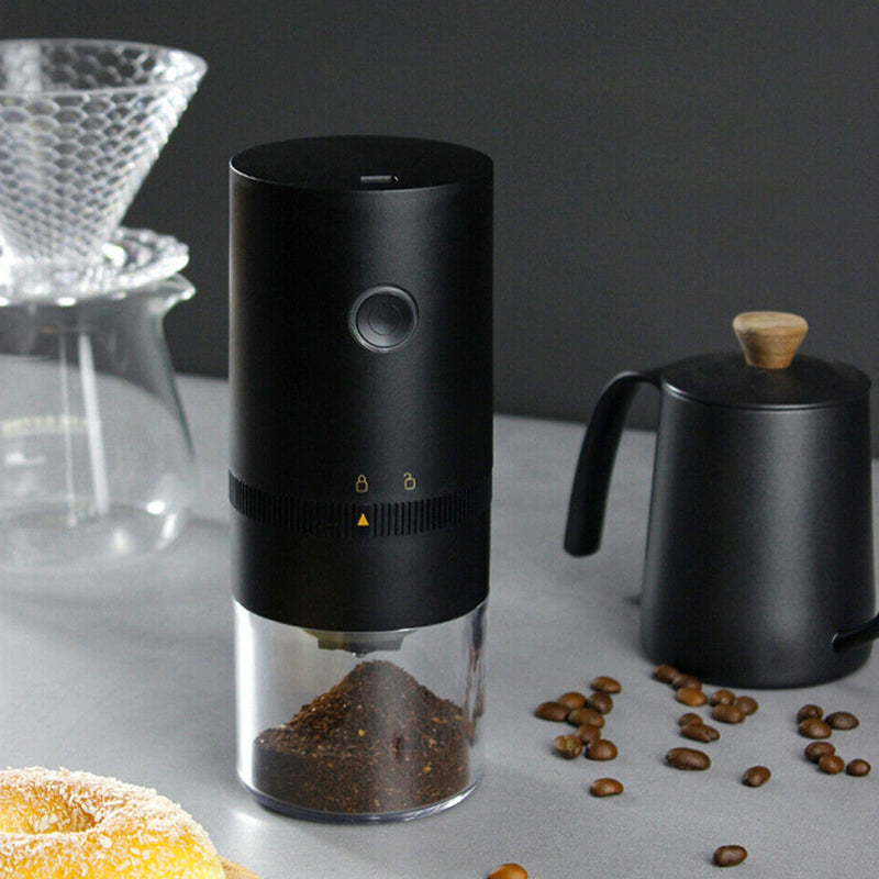 Electric Coffee Bean Grinder with Auto-Off Function- USB Rechargeable_14