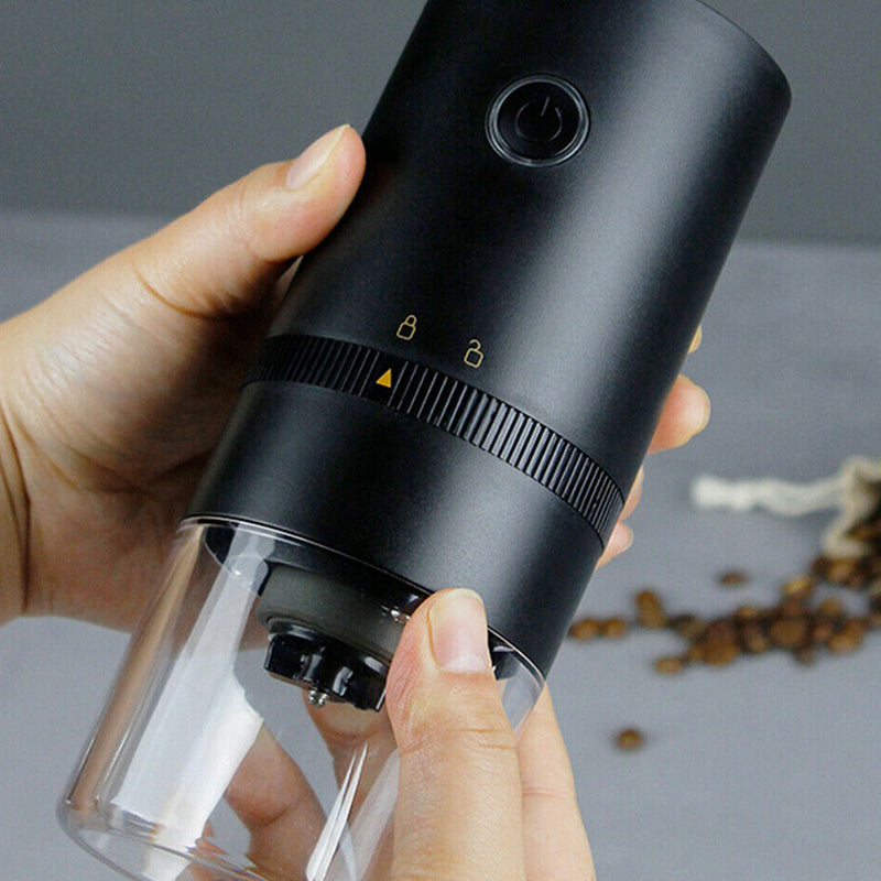 Electric Coffee Bean Grinder with Auto-Off Function- USB Rechargeable_16