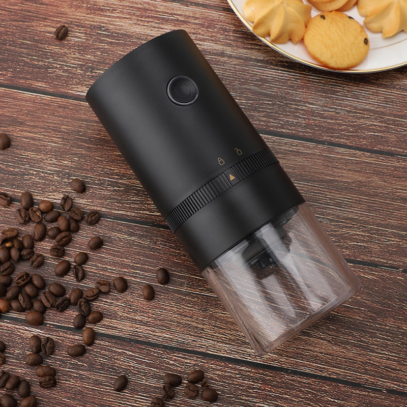 Electric Coffee Bean Grinder with Auto-Off Function- USB Rechargeable_3