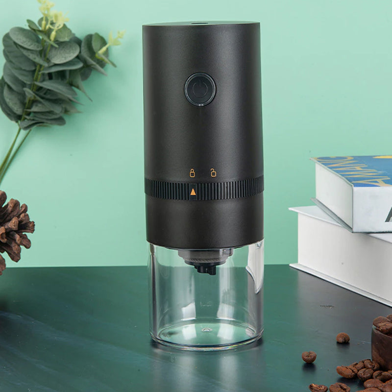 Electric Coffee Bean Grinder with Auto-Off Function- USB Rechargeable_4