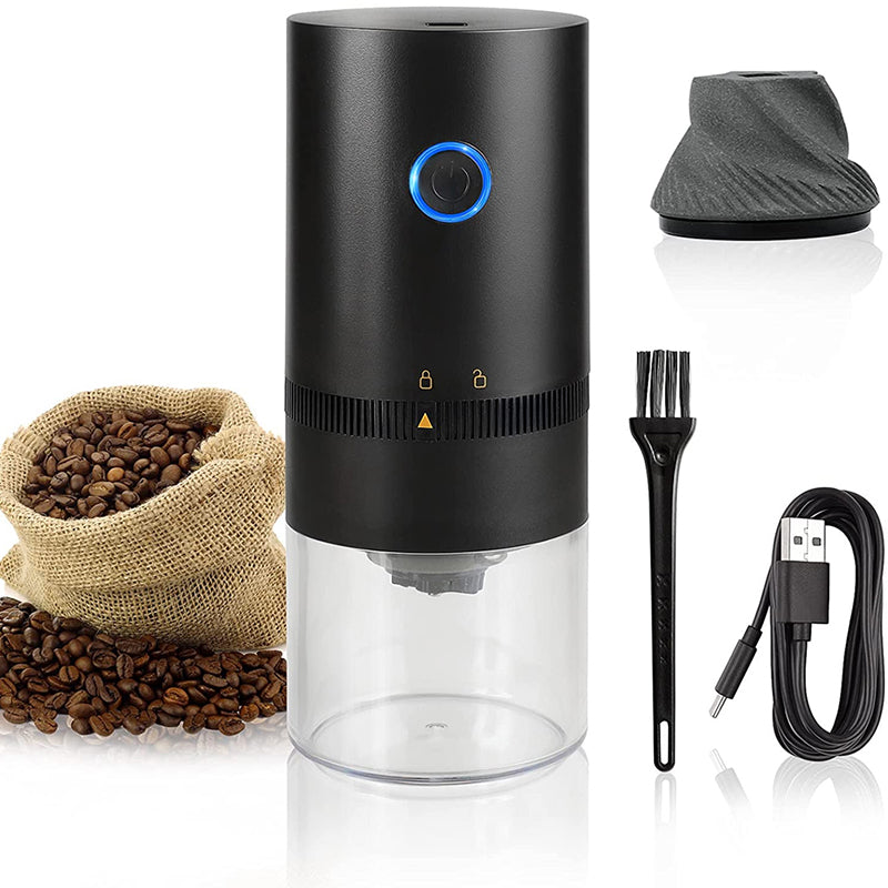Electric Coffee Bean Grinder with Auto-Off Function- USB Rechargeable_6