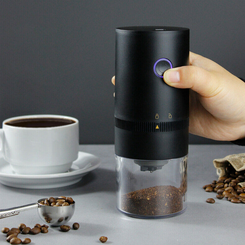 Electric Coffee Bean Grinder with Auto-Off Function- USB Rechargeable_7