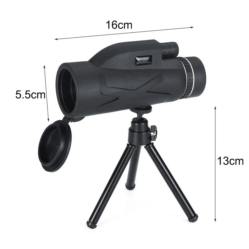 Night Vision 80x100 HD Monocular Telescope with Tripod and Phone Adapter_1
