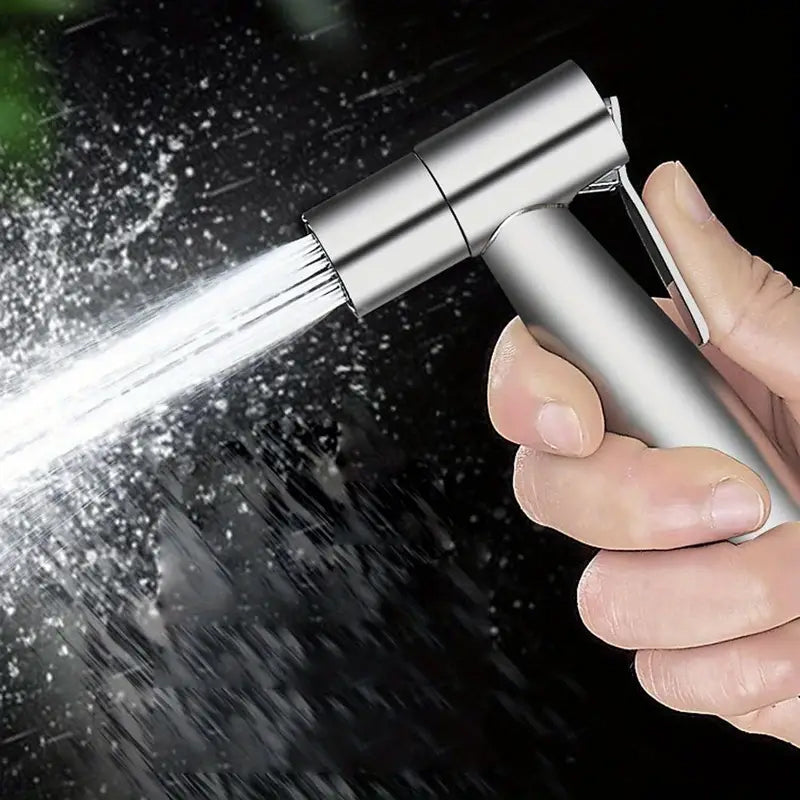 Stainless Steel Handheld Douche Bidet Toilet Sprayer Bathroom Accessory_9