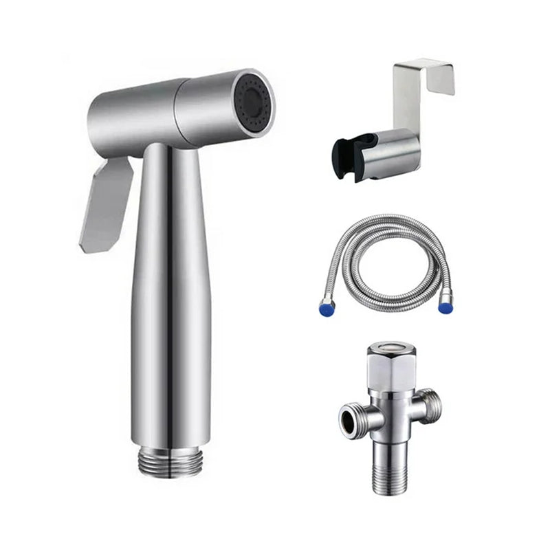 Stainless Steel Handheld Douche Bidet Toilet Sprayer Bathroom Accessory_3