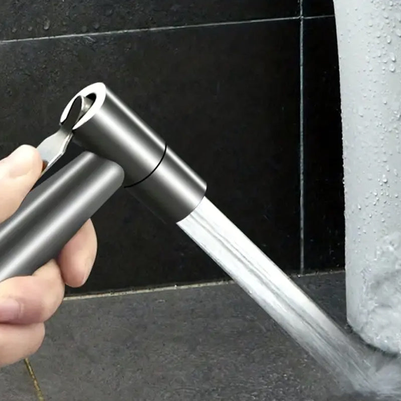 Stainless Steel Handheld Douche Bidet Toilet Sprayer Bathroom Accessory_8