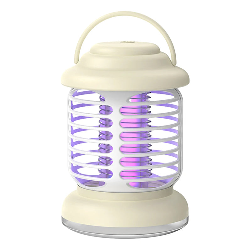 Electric Mosquito Zapper Lamp and Bug Fly Insect Trap with UV Light - USB Rechargeable_1