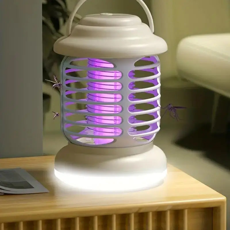Electric Mosquito Zapper Lamp and Bug Fly Insect Trap with UV Light - USB Rechargeable_8