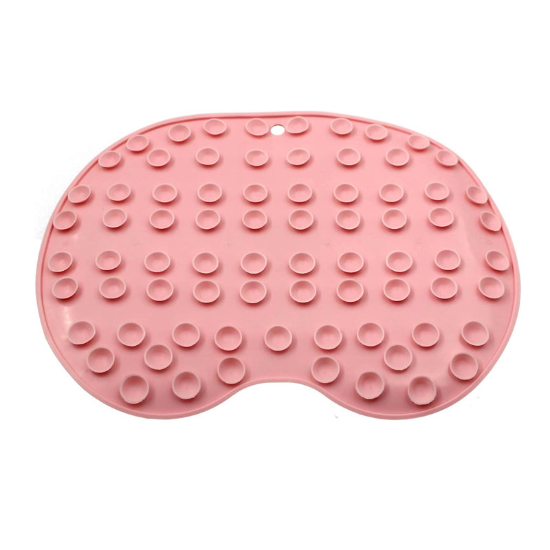 Bath Shower Exfoliating Silicone Massager Cleaning Mat_3