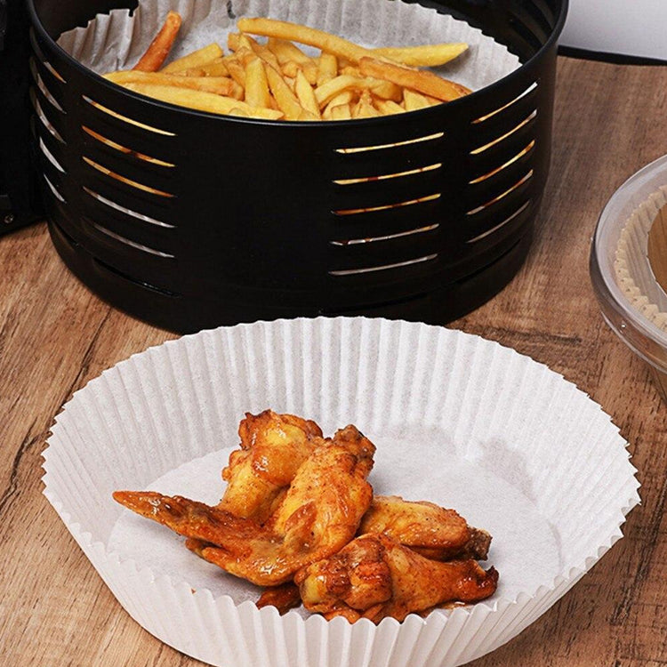 50pcs Air Fryer Disposable Non-Stick Pan Parchment Baking Paper Liner - Available in Round and Square_8