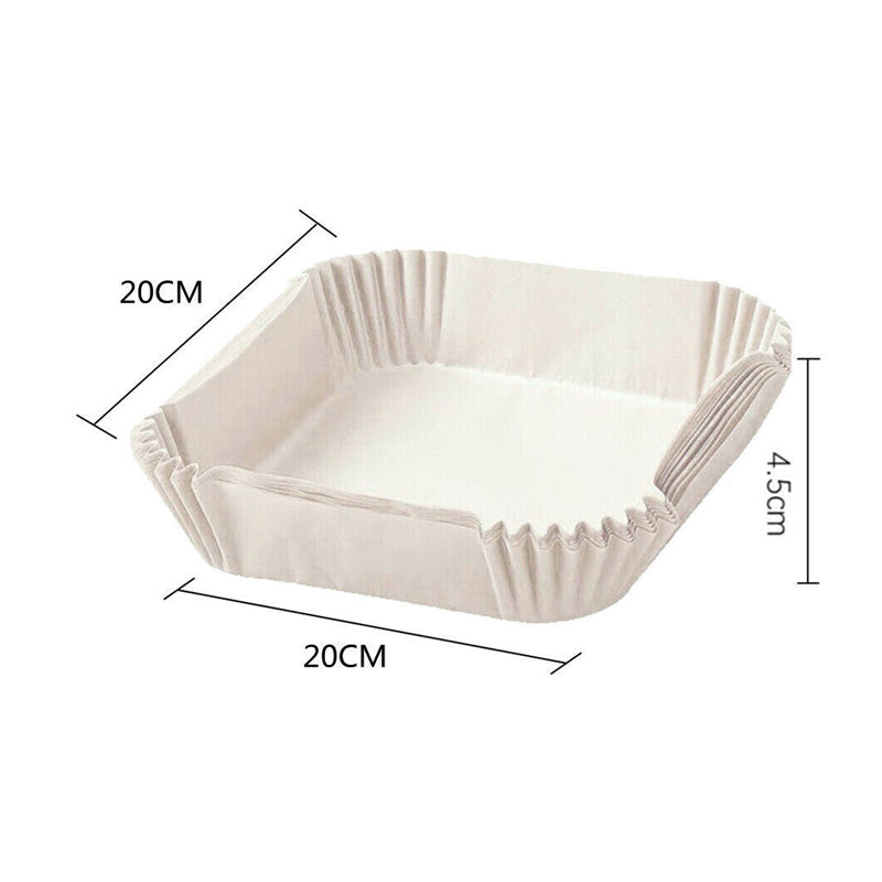 50pcs Air Fryer Disposable Non-Stick Pan Parchment Baking Paper Liner - Available in Round and Square_26