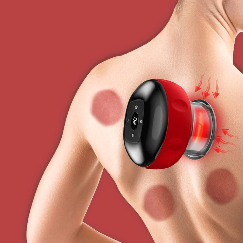 Electric Cupping Therapy Smart Red Light Heating Scraping Massager_10