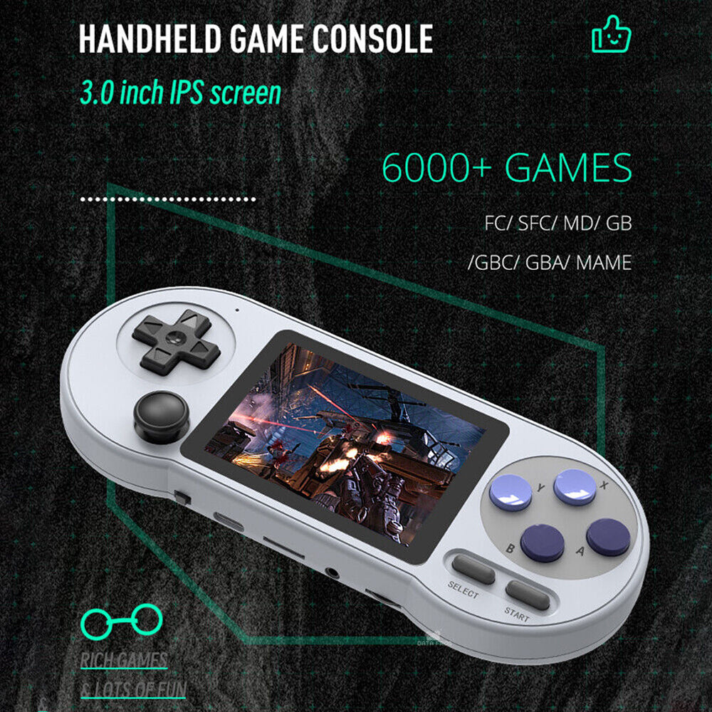 3-Inch IPS Handheld Game Console 6000 Built-in Retro Games_9