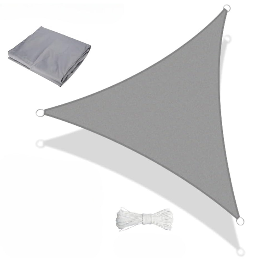 Heavy Duty Waterproof Sun Shade Sail Cloth Square Rectangle Triange Canopy Options_3