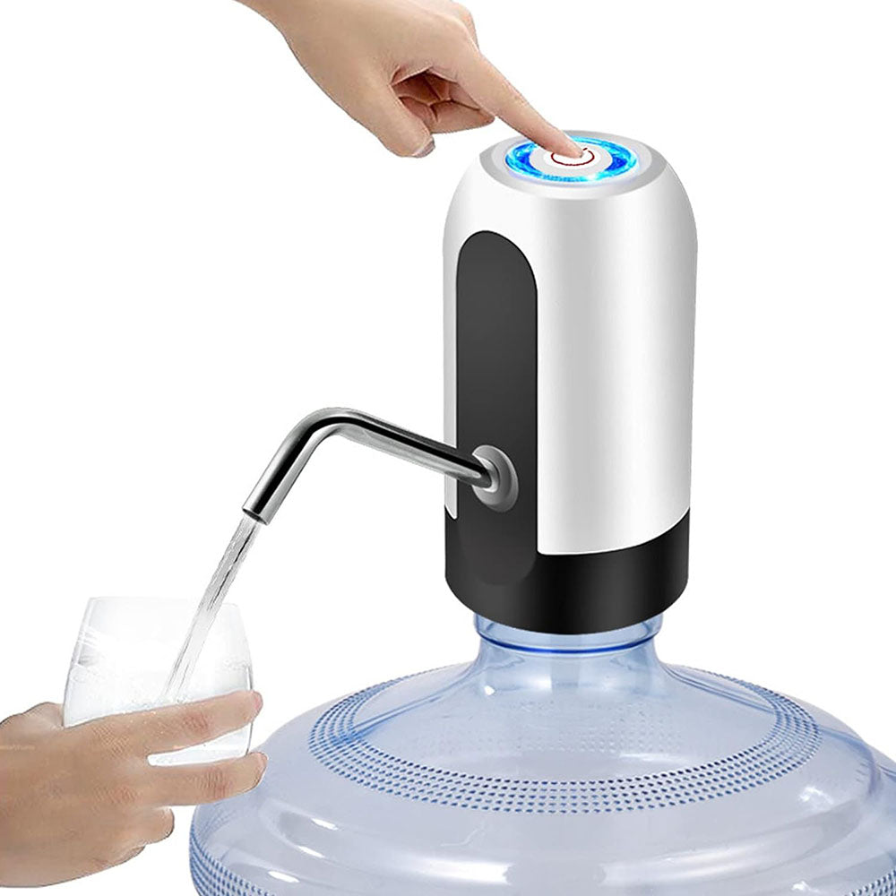 Electric Water Dispenser Pump for 5 Gallon Bottles - USB Rechargeable_0