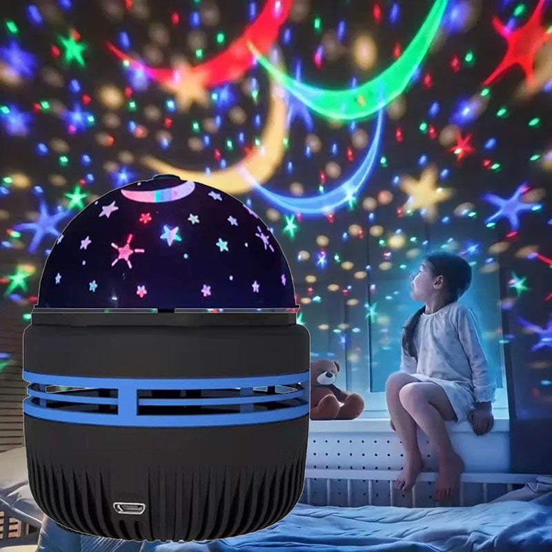 7-Colors Patterns Star Galaxy Projector Night Light_0